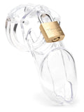 CB-6000 Male Chastity Device Clear 2