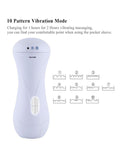 HiSmith Vibrating Pussy Stroker White with Kliclok Connection 4