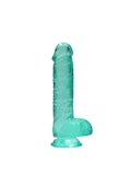 Real Rock 6" Dildo Turquoise 2