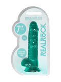Real Rock 7" Dildo Turquoise