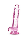 Naturally Yours 8" Dildo - pink
