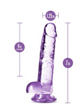 naturally yours 7 inch dildo- Dimensions