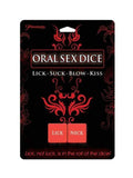oral sex dice once dies tells you what to do and the other tells you what body part to do 