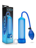 performance vx101 pump blue has an easy squeeze pump ball