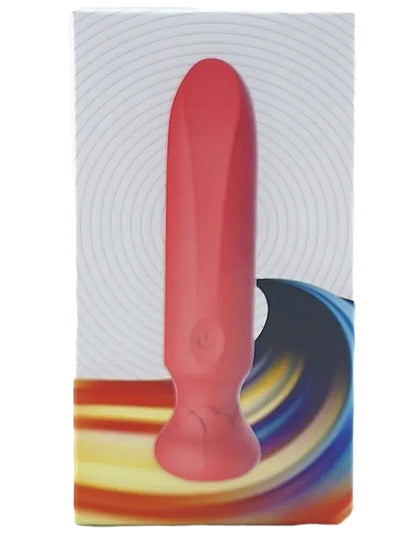Silicone 10 Speed USB Bullet Red