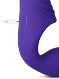 Aphrodisia Double Rider Vibrating Strapless Dildo Purple