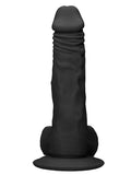 10 inch dong with testicles - black