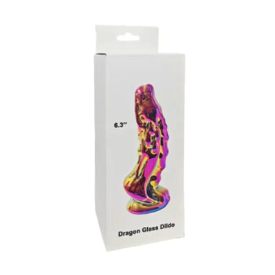 Glass Dragon dildo in retail packaging