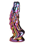 Dragon 6.3" Glass Dildo Iridescent