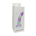 Multi colour 6.7 inch dildo in retail packaging