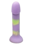 Multicolour 6.7" Silicone Dildo