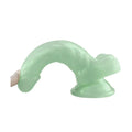 flexibility demonstration of emerald 7.5 inch dildo
