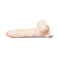 BEING FETISH 8.5 INCH FLESH DILDO LYING DOWN
