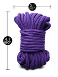 Luxe 8 Piece Bondage Kit Purple