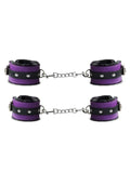 Luxe 8 Piece Bondage Kit Purple