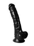 Being Fetish 9.7" Dildo with Balls Black