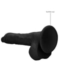 Real Rock 9 inch Dildo Black