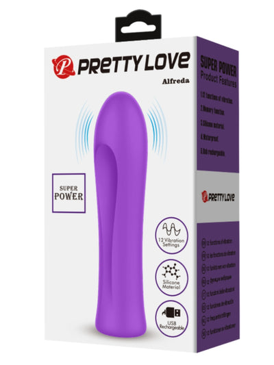 Pretty Love Alfreda Purple Super Power Bullet