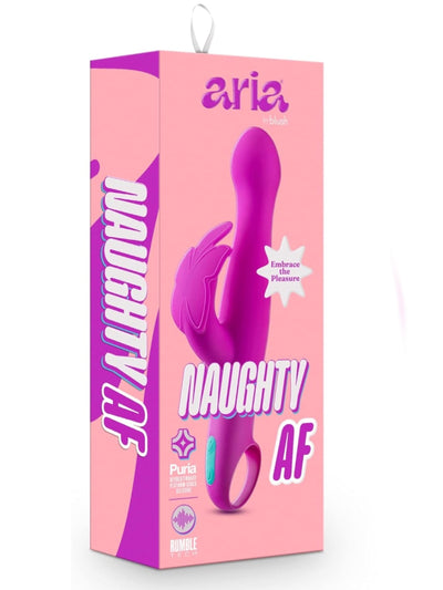 Aria Naughty AF Vibe - Plum