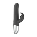 side view of Ashella vibe beaded thrusting rabbit vibrator