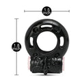 basic vibrating cock ring dimensions