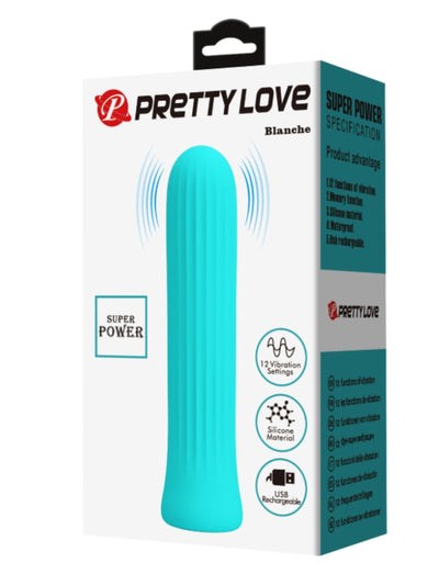 Pretty Love Blanche Teal Super Power Bullet