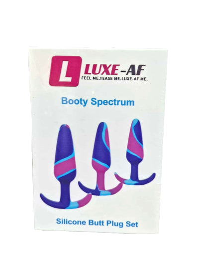 Booty Spectrum Rainbow Butt Plug Set