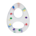 Calexotics Alpha Silicone Dual Cock Ring Multicolour