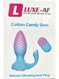 Cotton Candy Gem Remote Butt Plug