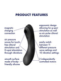 Satisfyer Curvy Trinity 4 Black