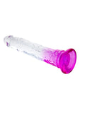 Ombre 3 Piece Dildo Kit Clear/Purple