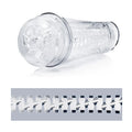 Image of Fleshlight Aviator out of packaging and image of internal texture