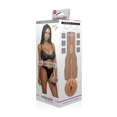Autumn Falls Fleshlight Masturbator in packaging
