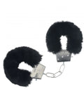 OUCH! Classic Fluffy Hand Cuffs Black