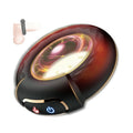 close up product image and demonstration graphic