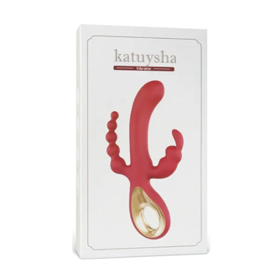 Katuysha 3-in-1 Rabbit Vibrator Red