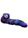 side view of douvore monster dildo