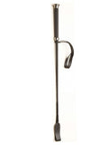 Love In Leather Flexible Riding Crop Pewter 1
