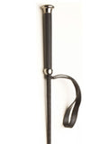 Love In Leather Flexible Riding Crop Pewter 2