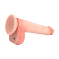 view of suction cup and button interface for La Viva Chad thrusting remote control dildo