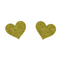 Gold Heart Pasties