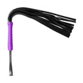 purple and black flogger