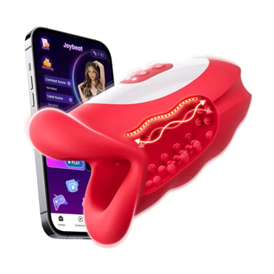 Luxe-AF PulseWave Stroker side view with app control