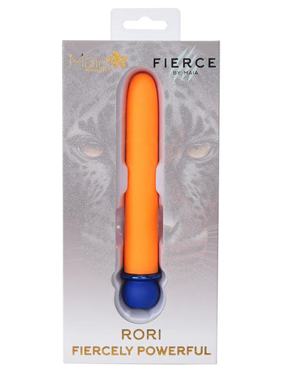 Maia RORI - 15.2 cm USB Rechargeable XL Bullet Orange