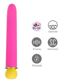 Maia RORI Pink 15.2 cm USB Rechargeable XL Bullet