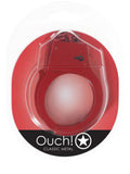 OUCH! Classic Metal Hand Cuffs Red