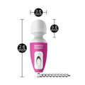 Luxe-AF Keyring Mini Vibrating Wand Pink