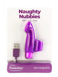 Naughty Nubbies Finger Vibe Purple