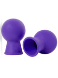 Nippless Silicone Nipple Suckers Purple