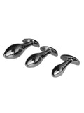 Noir Gem Trio Metal Anal Plug Set